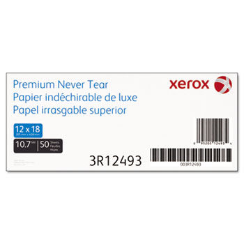 Polyester Paper, 12 x 18, 10.7 mil, White, 50/Box