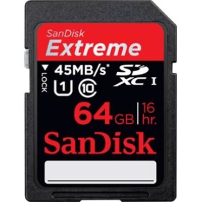 64GB Extreme SD Card