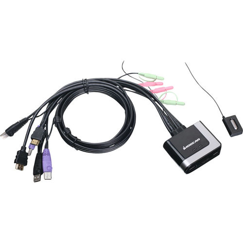 2-Port Cable KVM Switch with HDMI Connections