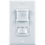 150 Motion Activated 3-Way White Wall Switch