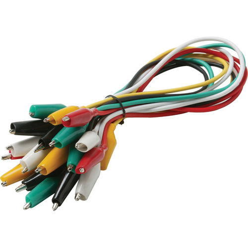 10-Lead Alligator Clip Set