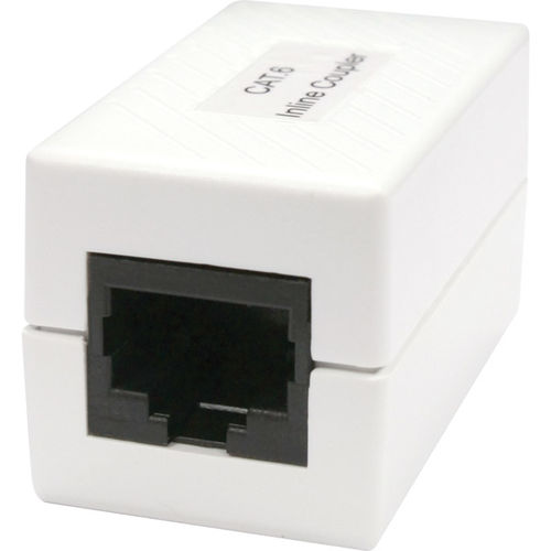 CAT6 In-Line Coupler - White