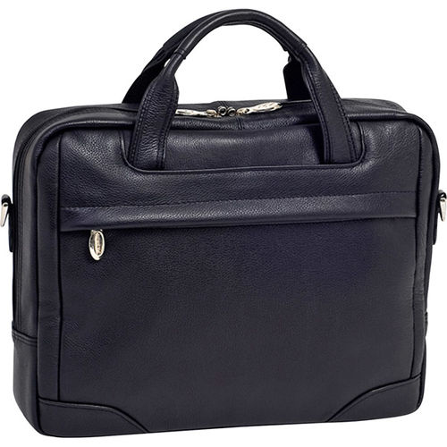 Black Bronzeville Medium Laptop Briefcase
