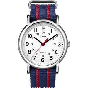 TIMEX WEEKENDER SLIP THROUGH RED/BLACK