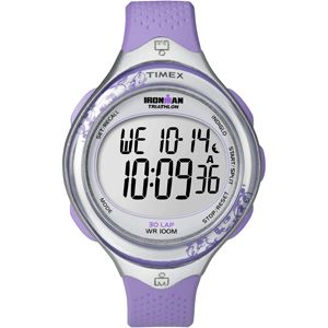 TIMEX IRONMAN CLEAR VIEW 30 LAP PURPLE/SILVER