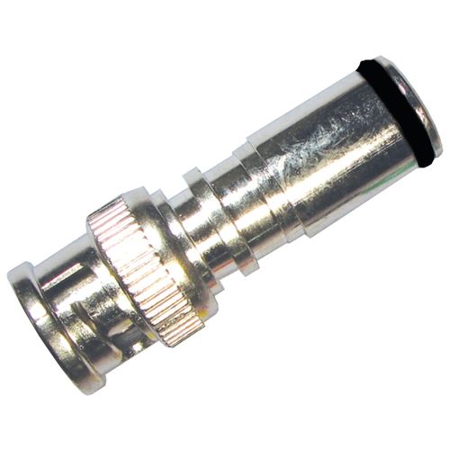 FORZA B716CPE4 WeatherSeal(TM) Plus High-Performance Compression BNC Connectors, 5 pk (RG6; Quad; Black Band)