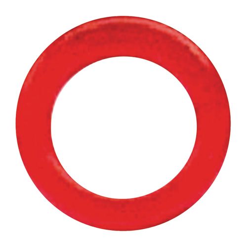 FORZA COLOR BAND 2RED COMPRESSION CONNECTOR IDENTIFICATION BANDS (RED; BAG OF 100)