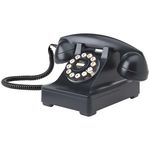 CROSLEY RADIO CR60-BK Kettle Desk Phone (Black)
