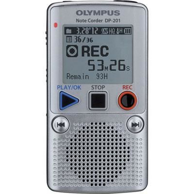 DP201 Dig Voice Recorder Silvr