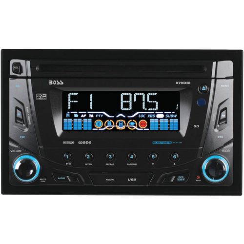 BOSS AUDIO 870DBI Double-DIN In-Dash CD Receiver with Bluetooth(R)