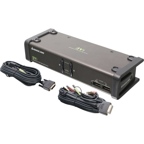 2-Port DVI KVMP Switch and Cables (TAA Compliance)