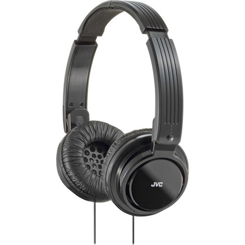 Riptidz On-Ear Foldable Headband Headphones-Black