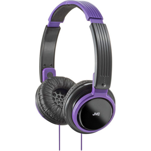 Riptidz On-Ear Foldable Headband Headphones-Violet