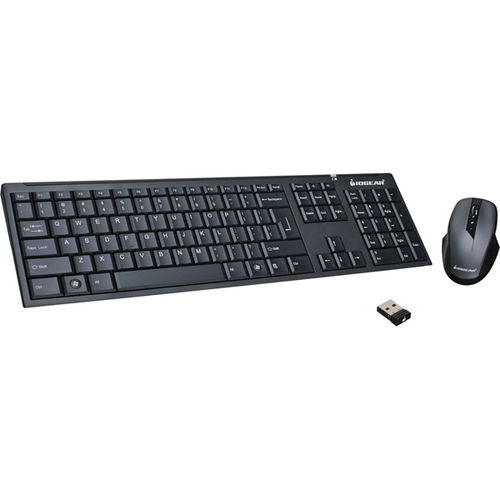 Long Range 2.4 GHz Wireless Keyboard and Mouse Combo