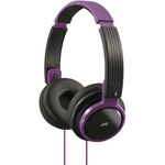 JVC HAS200V RIPTIDZ Portable On-Ear Headband Headphones (Violet)
