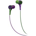 MAXELL 190343 - WTPUR/GRN Wild Things Flip Earbuds (Purple & Green Leopard)