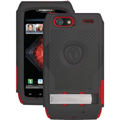 TRIDENT AMS-XT912-RD DROID RAZR(TM) MAXX by Motorola(R) Kraken(TM) A.M.S. Case with Holster (Red)