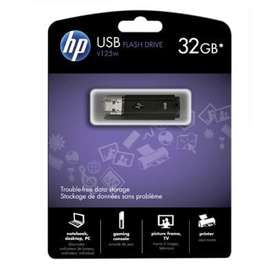 32GB HP 125 USB Flash Drive