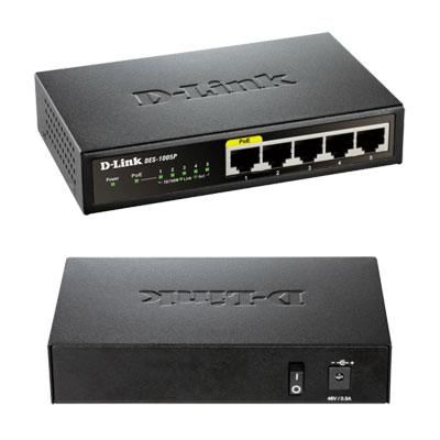 5 Port FE Desktop Switch PoE