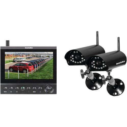 SECURITY MAN DigiLCDDVR2 Digital Wireless Cameras LCD/DVR System