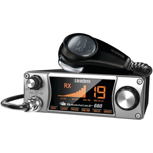 UNIDEN BEARCAT 680 Bearcat 680 CB Radio with Ergonomic Pistol Grip Microphone