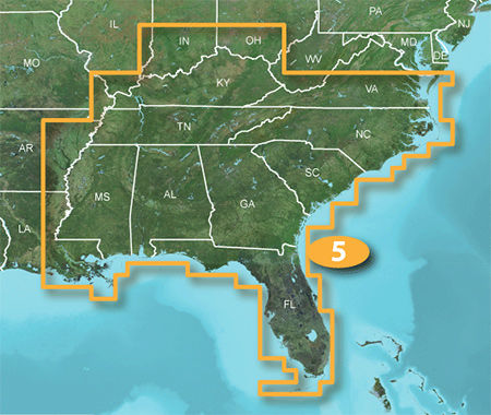 GARMIN 010-C1078-00 VISION - LAKES - SOUTHEAST