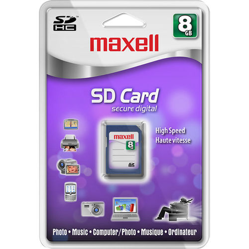 8GB SD Class 4 Memory Card