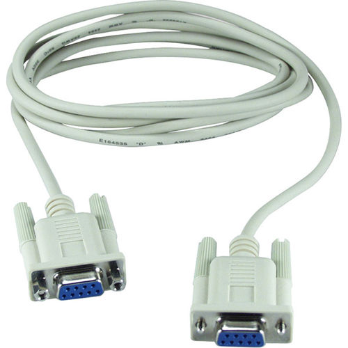 10' DB9 Female to Female Standard Serial RS232 Null Modem Cable