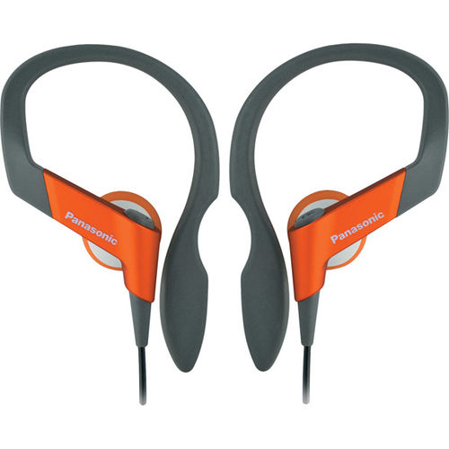 In-Ear Sports Clip Earphone-Orange