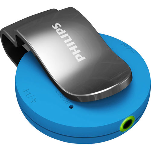 Blue 2GB GoGear Sound Dot MP3 Player with USB Plug