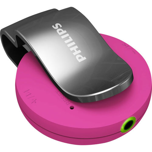 Pink 2GB GoGear Sound Dot MP3 Player with USB Plug