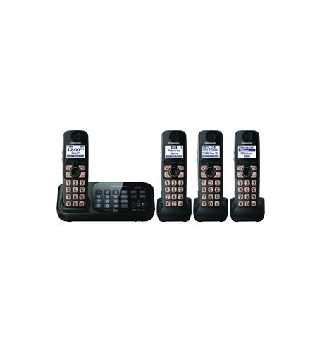 Dect 6.0+ Cordless, ITAD, 4 HS, DK, bk