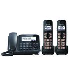 Dect 6.0+ Corded/Cordless, ITAD,2 HS, bk