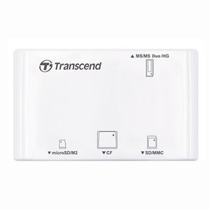 CARD READER, ALL IN ONE,P8, WHITE