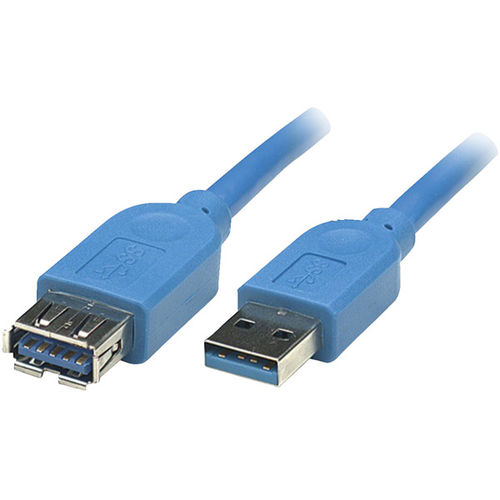 6.6"" SuperSpeed USB Extension Cable - Blue