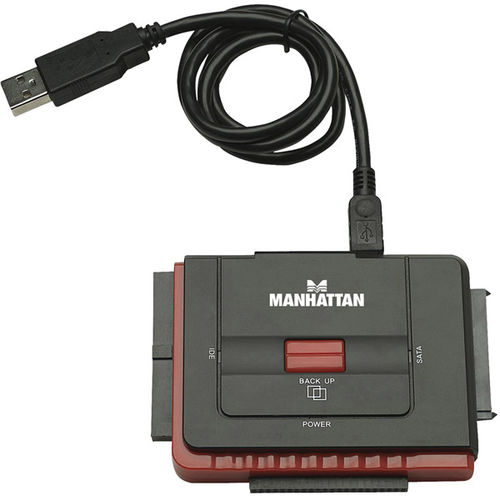 3-In-1 Hi-Speed USB to SATA/IDE Adapter