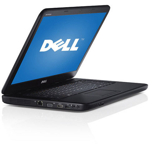 Dell Inspiron i15N-3001 i3-2350M Dual-Core 2.3GHz 6GB 500GB DVD+/-RW 15.6'' Win 7 (Black)