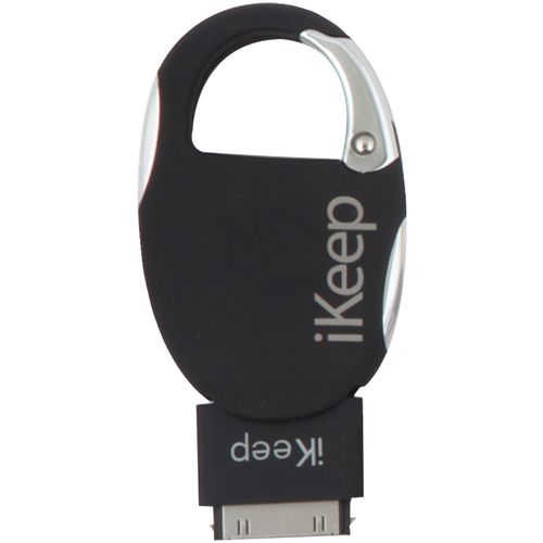 IKEEP ik1BLK iKeep(R) Basic Lanyard (Black)