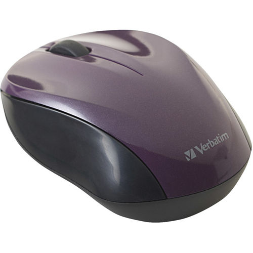 Nano Wireless Notebook Optical Mouse-Purple