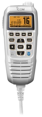 ICOM HM195SW COMMAND MIC IV - SUPER WHITE SECOND STATION