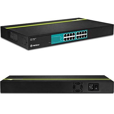 16 Port FE 30W PoE Switch