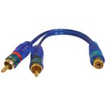 DB LINK JLY2MZ Jammin' Series RCA Y Adapter (2 Male - 1 Female)