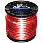 DB LINK PW4R100Z Power Wire (4-gauge; red; 100ft)