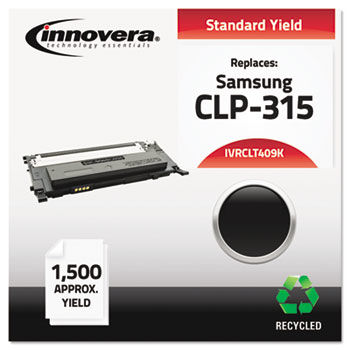 Remanufactured CLT-K409S Laser Toner, 1500 Yield, Black