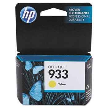 CN060AN140 (HP 933) Ink Cartridge, 330 Page Yield, Yellow