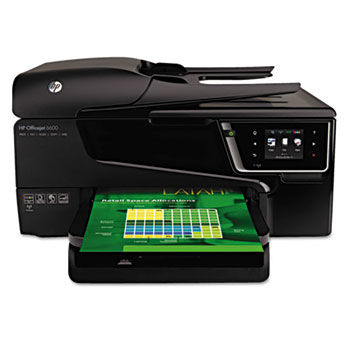 Officejet 6600 Premium Wireless e-All-in-One Inkjet Printer, Copy/Fax/Print/Scan