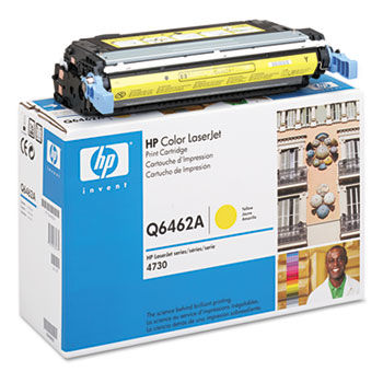 Q6462AG (HP 644A) Government Toner Cartridge, 12000 Page-Yield, Yellow