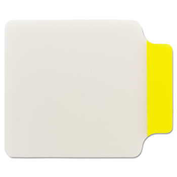 Durable Note Tabs, 2 3/4 x 3 3/8, Yellow, 10/PK