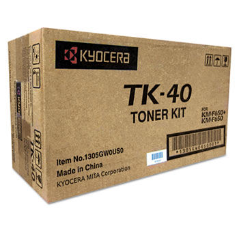 TK40 Toner, 9,000 Page-Yield, Black