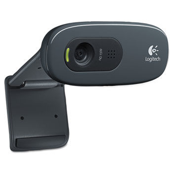 C270 HD Webcam, 720p, Black